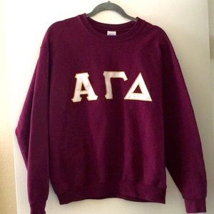 AΓΔ (alpha gam) pullover sweatshirt